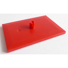 LEGO rot Zug Platte 4 x 6 Bogie ohne Verstärkung (4025 / 18626)