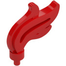 LEGO Rojo Triple Pluma Penacho (compacto) (28661 / 64647)