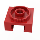 LEGO Rojo Placa giratoria Base 4 x 4 Piernas (30516)