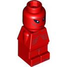 LEGO Rosso Ufo Attack Alieno Microfigure