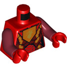 LEGO Rood Ultimate Macy Minifiguur Torso (973 / 76382)