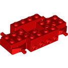 LEGO Rood Voertuig Chassis 4 x 8 (30837)