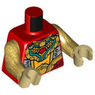 LEGO rot Warrior Affe King Minifig Torso (973 / 76382)
