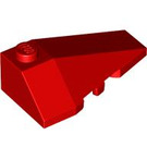 LEGO Red Wedge 2 x 4 Triple Right (43711)