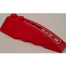 LEGO Red Wedge 2 x 6 Double Right with Vents and '8-079' Sticker (41747)