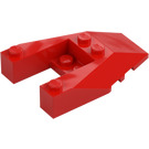 LEGO Rood Wig 6 x 4 Uitsparing met noppen (6153)