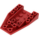 LEGO Rød Kile 6 x 4 Inverteret (4856)