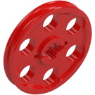 LEGO Red Wedge Belt Wheel (4185 / 49750)