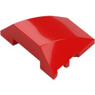 LEGO Red Wedge Curved 3 x 4 Triple (64225)