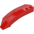 LEGO Red Wedge Curved 3 x 8 x 2 Right (41749 / 42019)