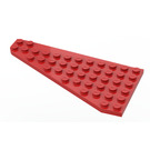 LEGO Red Wedge Plate 7 x 12 Wing Right (3585)
