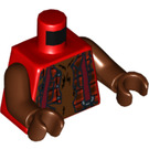 LEGO Rood Werewolf Torso (973 / 76382)