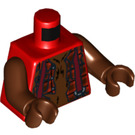 LEGO Red Werewolf Torso (973 / 76382)