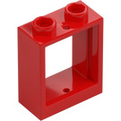 LEGO Rosso Telaio della finestra 1 x 2 x 2 (60592 / 79128)