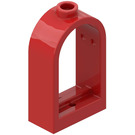 LEGO Window Frame 1 x 2 x 2.7 with Rounded Top (30044)