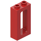 LEGO Rosso Telaio della finestra 1 x 2 x 3 (3233 / 4035)