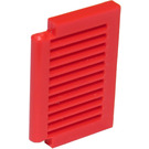 LEGO Rood Venster Pane 1 x 2 x 2 Shutter (3582)