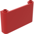 LEGO Rood Voorruit 1 x 6 x 3 (39889 / 64453)