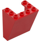 LEGO Red Windscreen 3 x 4 x 4 Inverted with Rounded Top Edges (35306 / 72475)