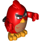 LEGO Red with Annoyed Face Minifigure