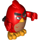 LEGO Red with Right Eyebrow Raised Minifigure