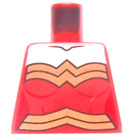 LEGO rouge Wonder Woman Torse sans bras (973)
