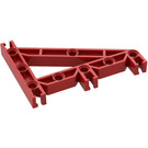 LEGO Rot Znap Balken Angle 8 Löcher (32214)