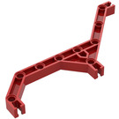 LEGO Rot Znap Balken Angle 9 Löcher (32208)