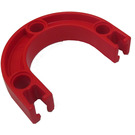 LEGO Red Znap Beam Curved 3 Holes (32205)
