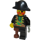 LEGO Redbeard with Plain Bicorne Minifigure