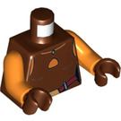 LEGO Roodachtig bruin Ahsoka Tano Torso (973 / 76382)