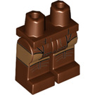 LEGO Rötlich-braun Apache Chief Minifigure Hüften und Beine (3815 / 36794)