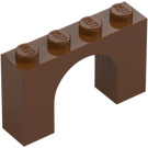 LEGO Reddish Brown Arch 1 x 4 x 2 (6182)