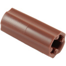 LEGO Reddish Brown Axle Connector (Smooth with 'x' Hole) (59443)