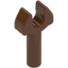 LEGO Reddish Brown Bar 1 with Clip (without Gap in Clip) (3484 / 48729)