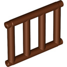 LEGO Reddish Brown Bar 1 x 4 x 3 with 4 End Protrusions (62113)