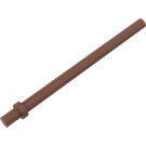 LEGO Reddish Brown Bar 6.6 with Thin Stop Ring (4095)