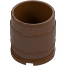 LEGO Reddish Brown Barrel 4 x 4 x 3.5 (30139)