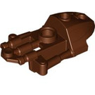 LEGO Reddish Brown Bionicle 3 x 5 x 2 Knee Shield (53543)