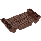 LEGO Reddish Brown Boat Base 8 x 16 (2560)