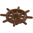LEGO Reddish Brown Boat Wheel with Unslotted Pin (4790)