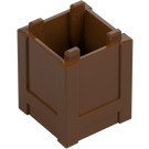 LEGO Reddish Brown Box 2 x 2 x 2 Crate (61780)