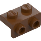 LEGO Rødbrun Beslag 1 x 2 - 1 x 2 (99781)