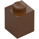 LEGO Reddish Brown Brick 1 x 1 (3005 / 30071)