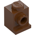 LEGO Reddish Brown Brick 1 x 1 with Headlight (4070 / 30069)