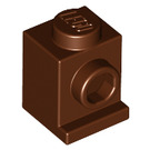 LEGO Reddish Brown Brick 1 x 1 with Headlight and No Slot (4070 / 30069)