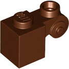 LEGO Reddish Brown Brick 1 x 1 x 2 with Scroll and Open Stud (20310)