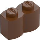 LEGO Červenohnědá Kostka 1 x 2 Log (30136)