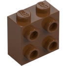 LEGO Reddish Brown Brick 1 x 2 x 1.6 with Studs on One Side (22885)