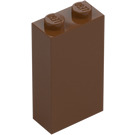 LEGO Rödaktig Brun Kloss 1 x 2 x 3 (22886)